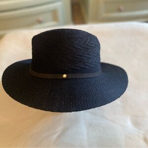 Express Black Textured Hat